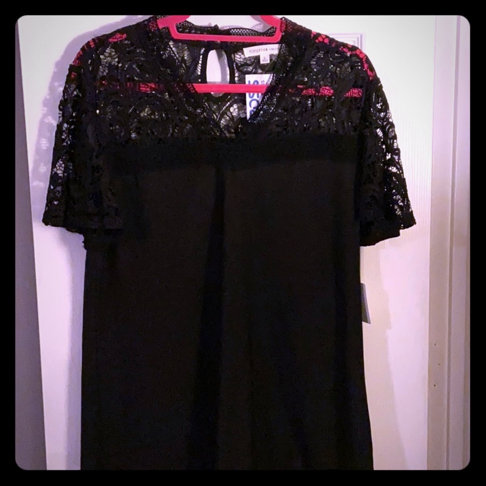 Black Lacey Shirt
